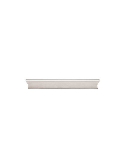 Glacier Cabinet Pull - 6 inch Center-to-Center in Polished Nickel.